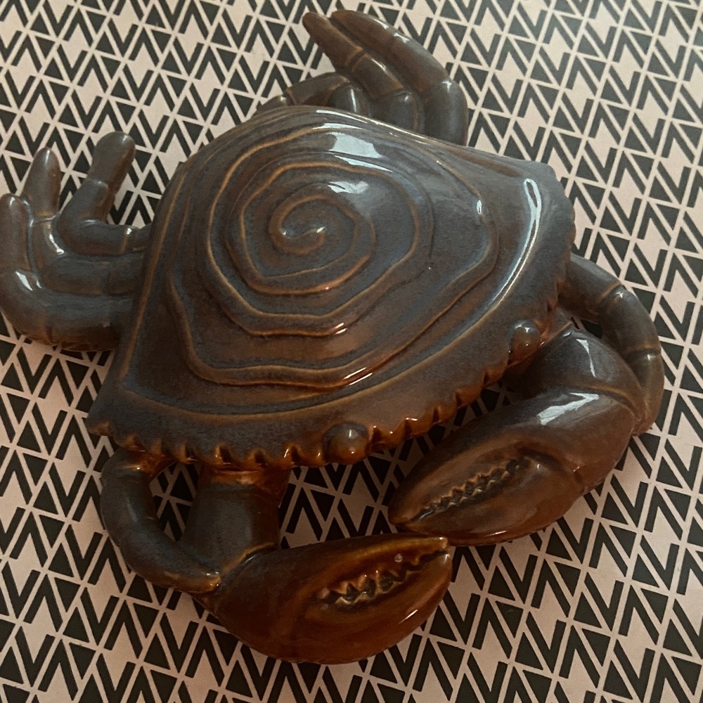 Chesapeake Bay Ceramic Crab Decor -